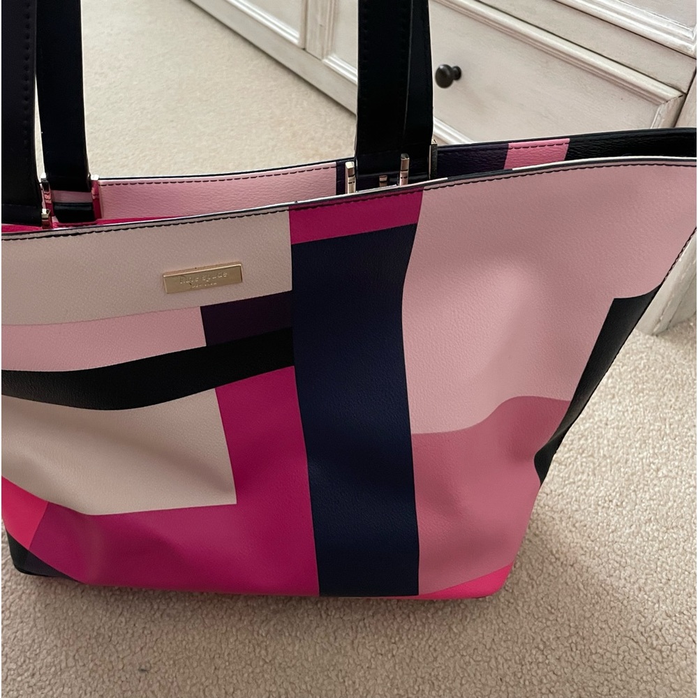 Kate Spade Tote pink and Black Tote